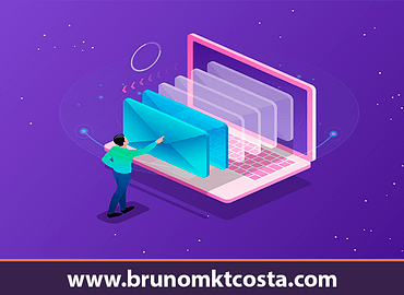 sequência de emails