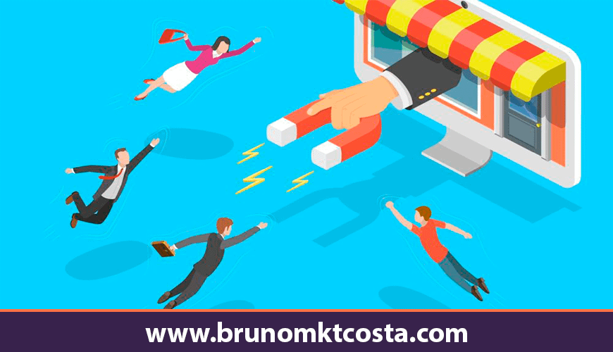 aquisição de clientes